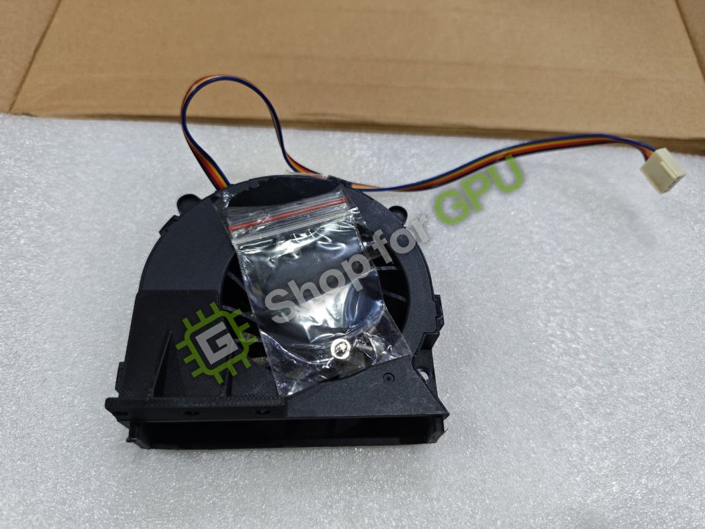 รูปสินค้าจริงจากร้าน Shop for GPU — พัดลมระบายความร้อนที่แถมให้ พร้อมน็อตยึด